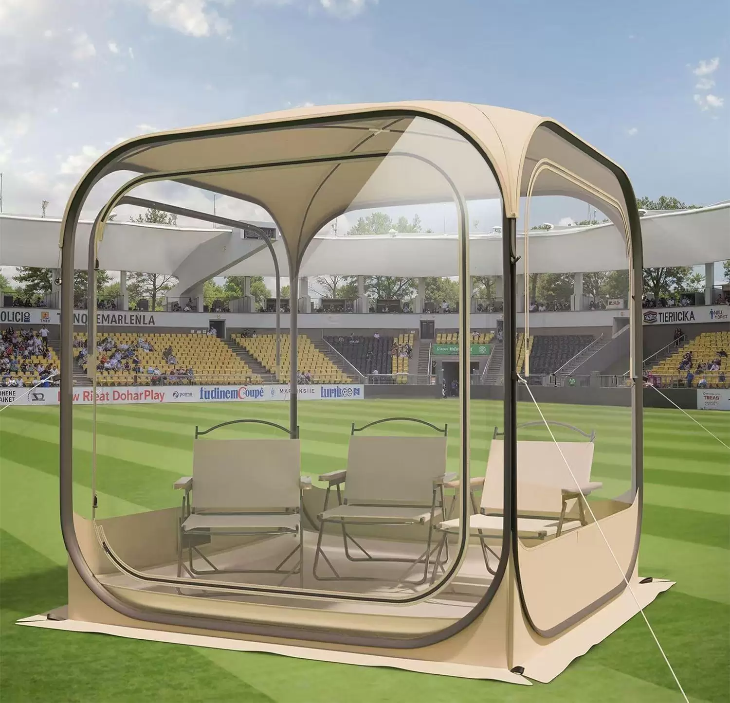 ClearView Bubble Tent: Øjeblikkelig opsætning til udendørs sjov hele sæsonen