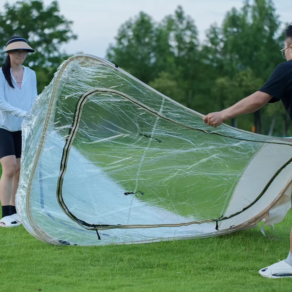 ClearView Bubble Tent: Øjeblikkelig opsætning til udendørs sjov hele sæsonen