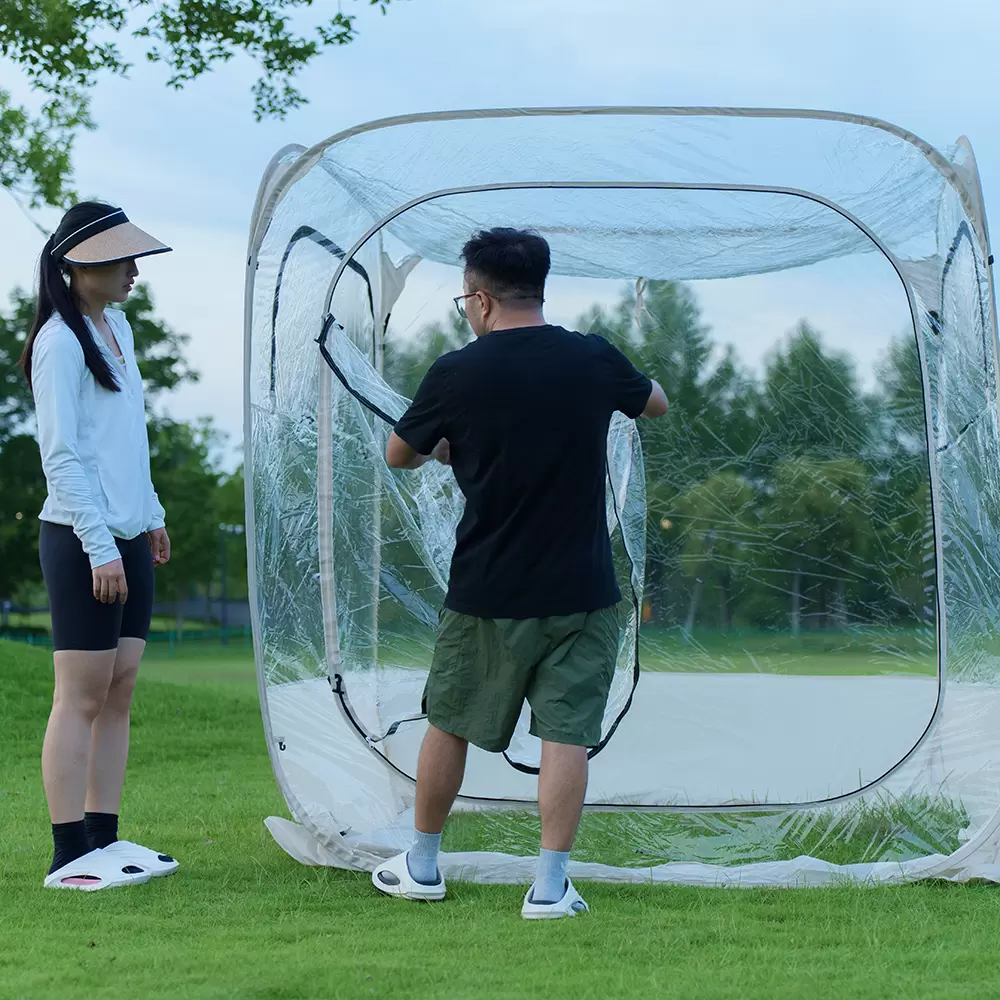 ClearView Bubble Tent: Øjeblikkelig opsætning til udendørs sjov hele sæsonen