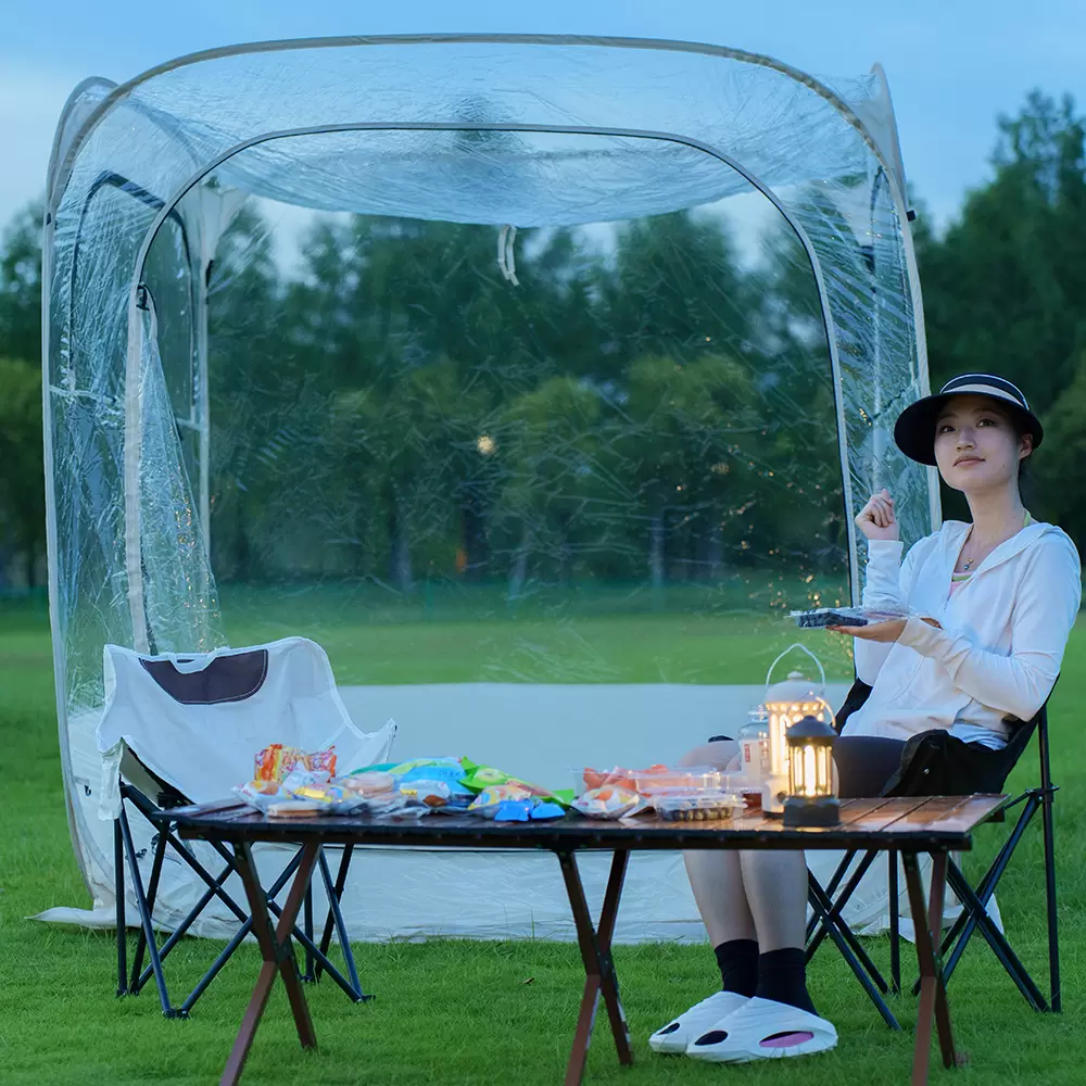 ClearView Bubble Tent: Øjeblikkelig opsætning til udendørs sjov hele sæsonen